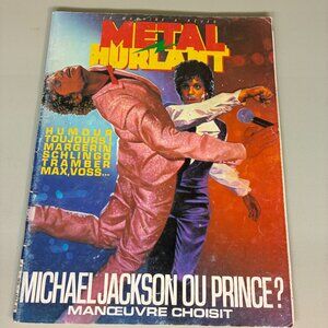 Metal Hurlant, French Fantasy Magazine! Prince vs Michael Jackson!